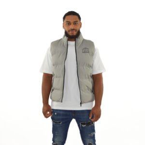 Layer 01 – Stone Grey Insulated Vest